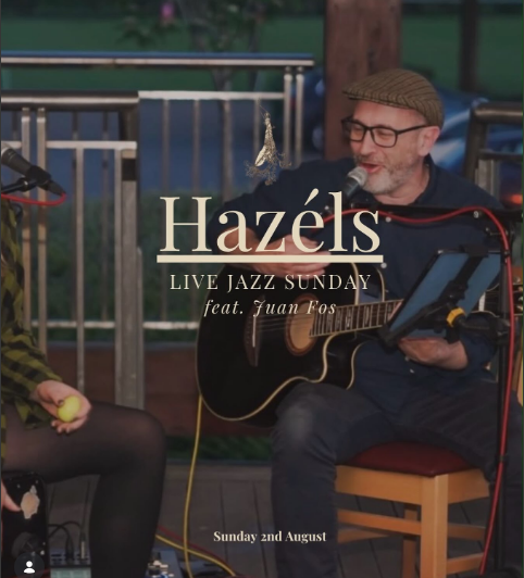 Live Jazz Sunday, with Juan Fos., at Hazéls