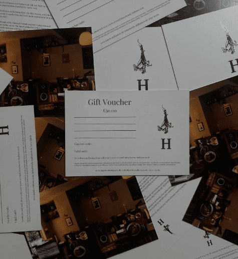 Gift Vouchers at Hazéls